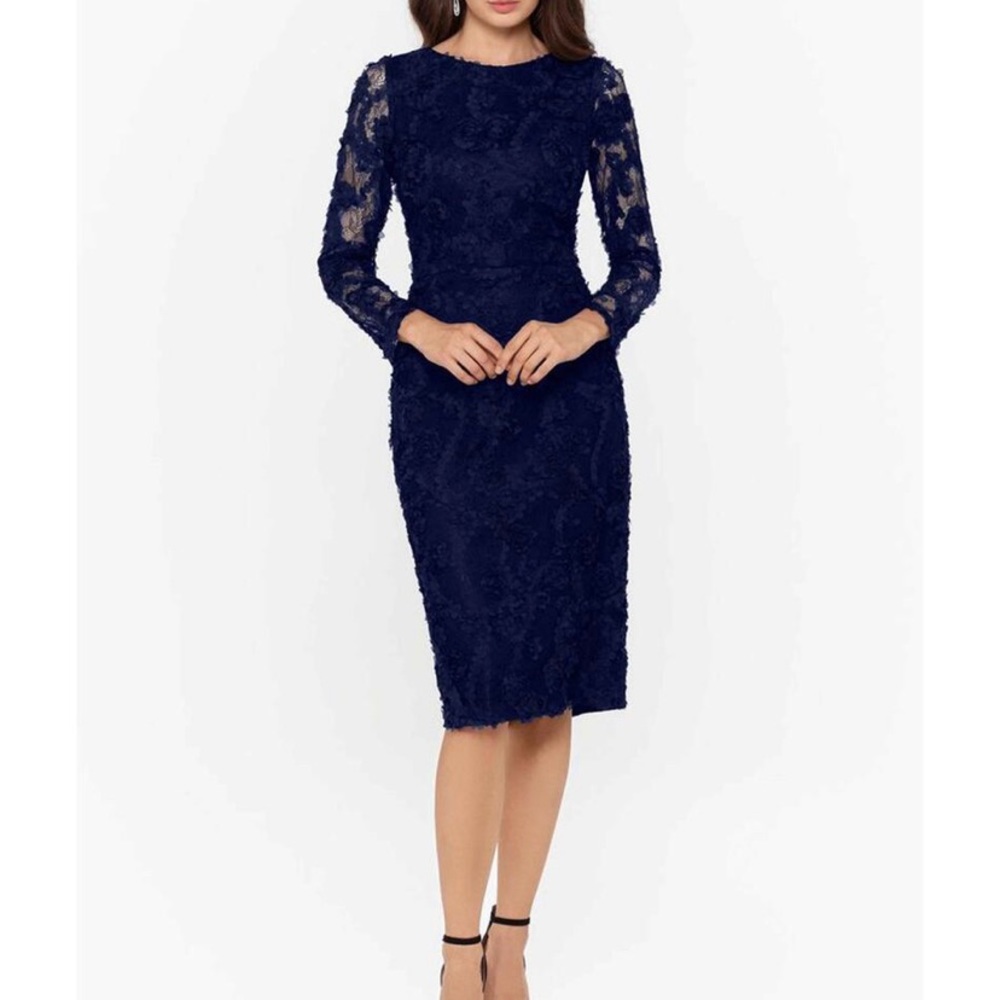 XSCAPE - LONG SLEEVE GOWN 2849X